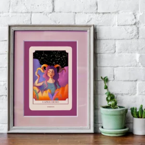 Póster de Capricornio Imprimible