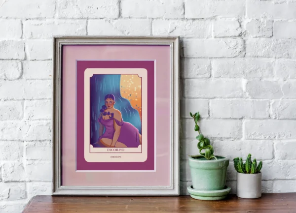 Póster de Escorpio Imprimible