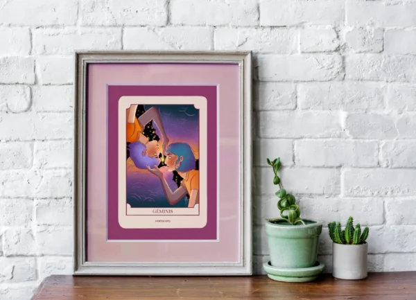 Póster de Géminis Imprimible