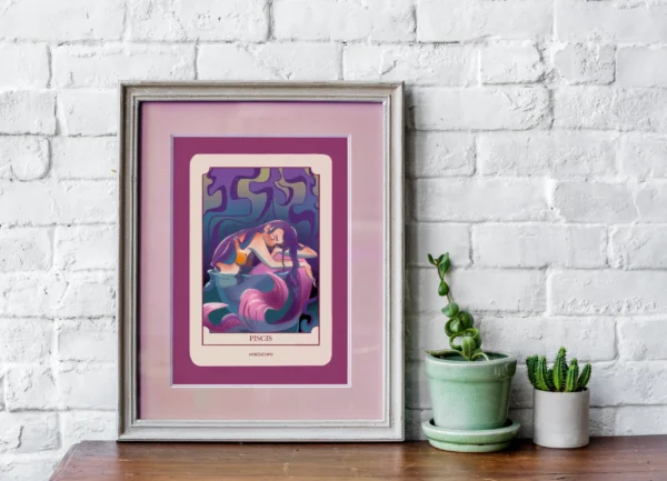 Póster de Piscis Imprimible