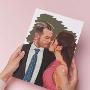 Retrato personalizado realista