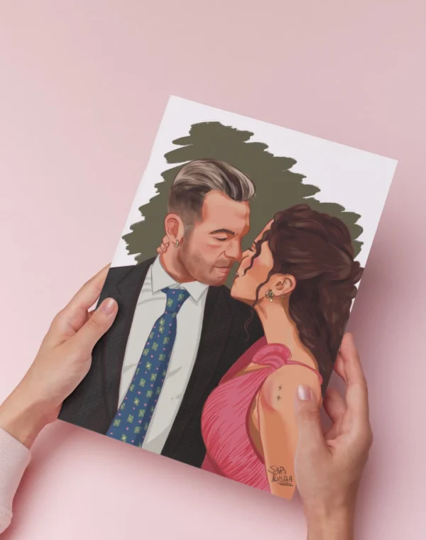 Retrato personalizado realista